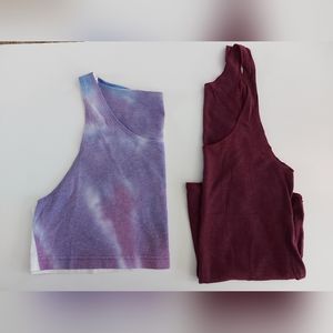 American Apparel Crop Tops - 2 Pack